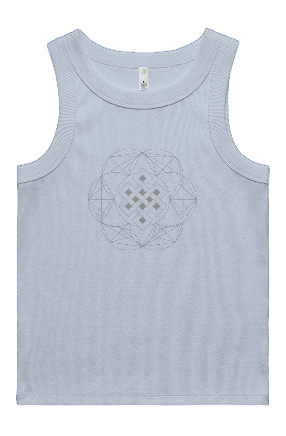 Women's Rib Tank Cosmic Gnosis 95% Organic Cotton