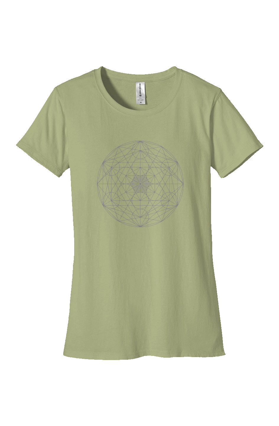 Women's Fitted T-Shirt Genetics of the Universe 100% Organic Cotton