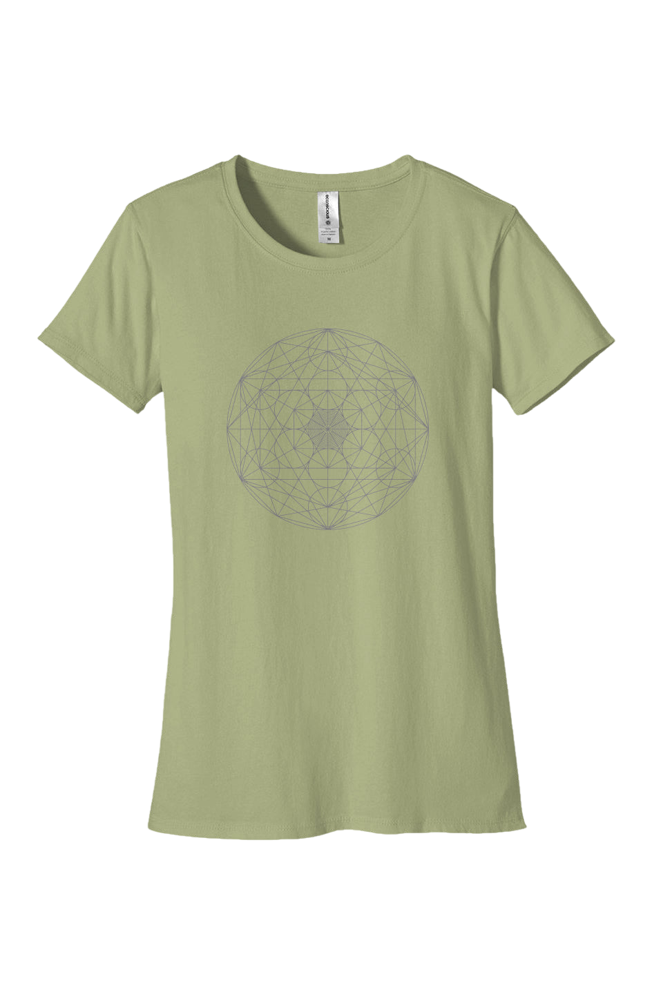 Women's Fitted T-Shirt Genetics of the Universe 100% Organic Cotton