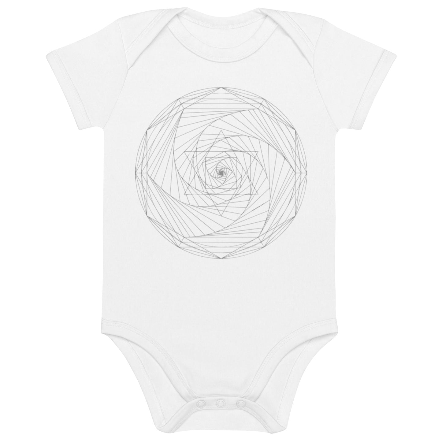 Spiral Merkaba Baby Onzie - 100% Organic Cotton - Wearable Alchemy