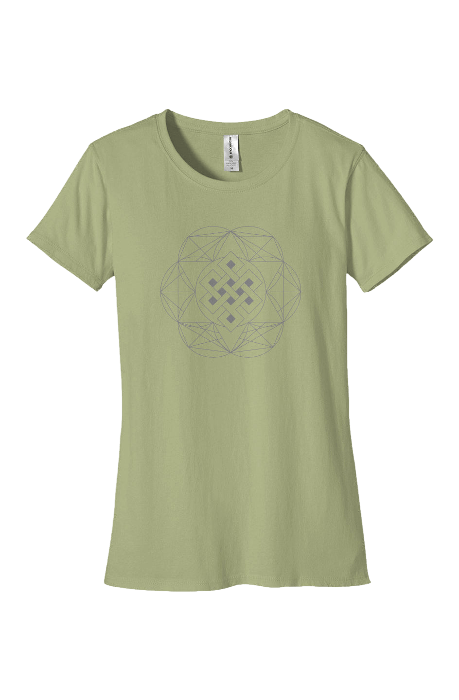 Women's Fitted T-Shirt Cosmic Gnosis 100% Organic Cotton - Wearable Alchemy