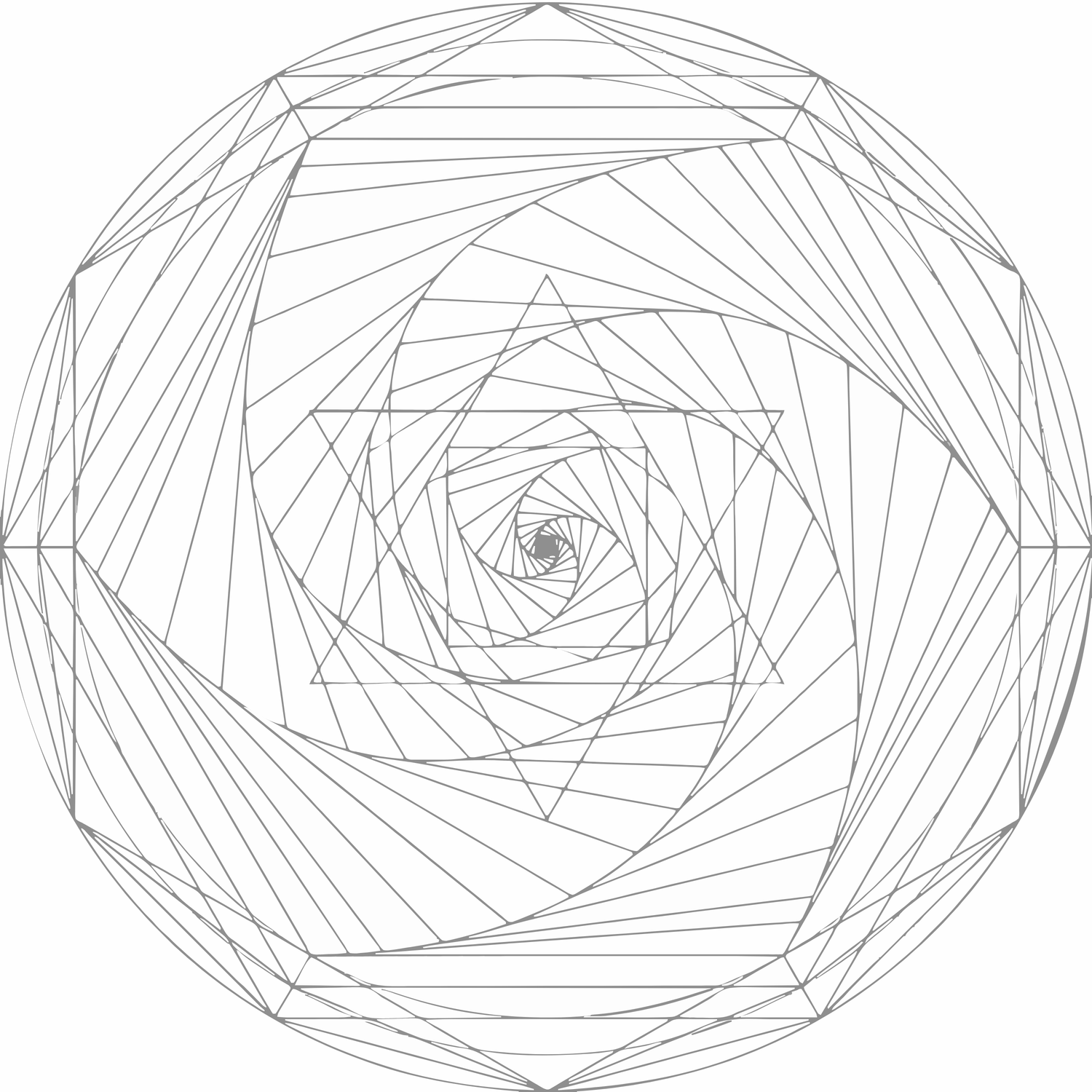 Spiral Merkaba   Mens - Wearable Alchemy