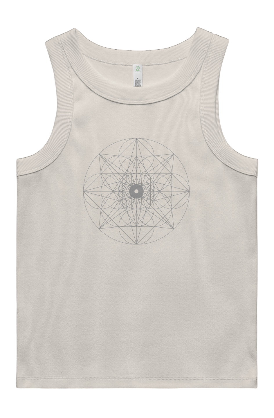 Women's Rib Tank   Web of Creation   95% Organic Cotton