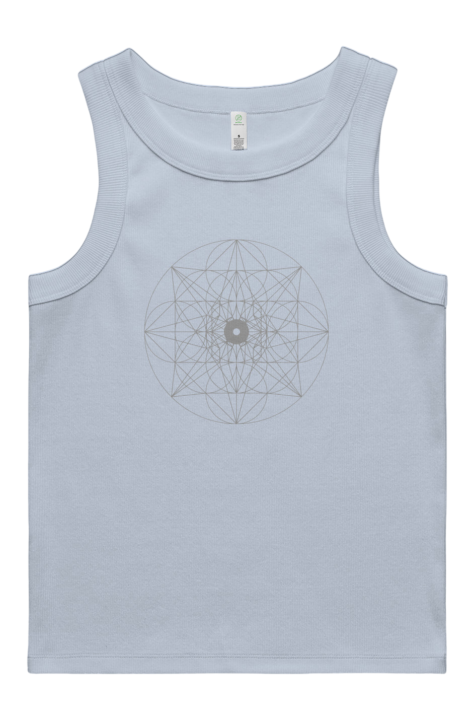 Women's Rib Tank   Web of Creation   95% Organic Cotton
