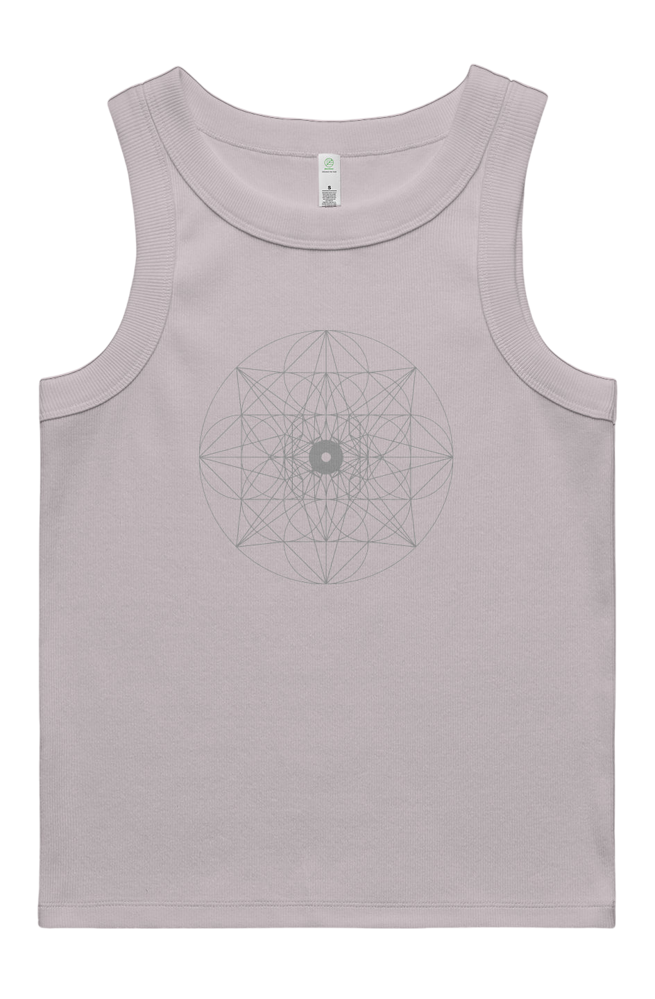 Women's Rib Tank   Web of Creation   95% Organic Cotton