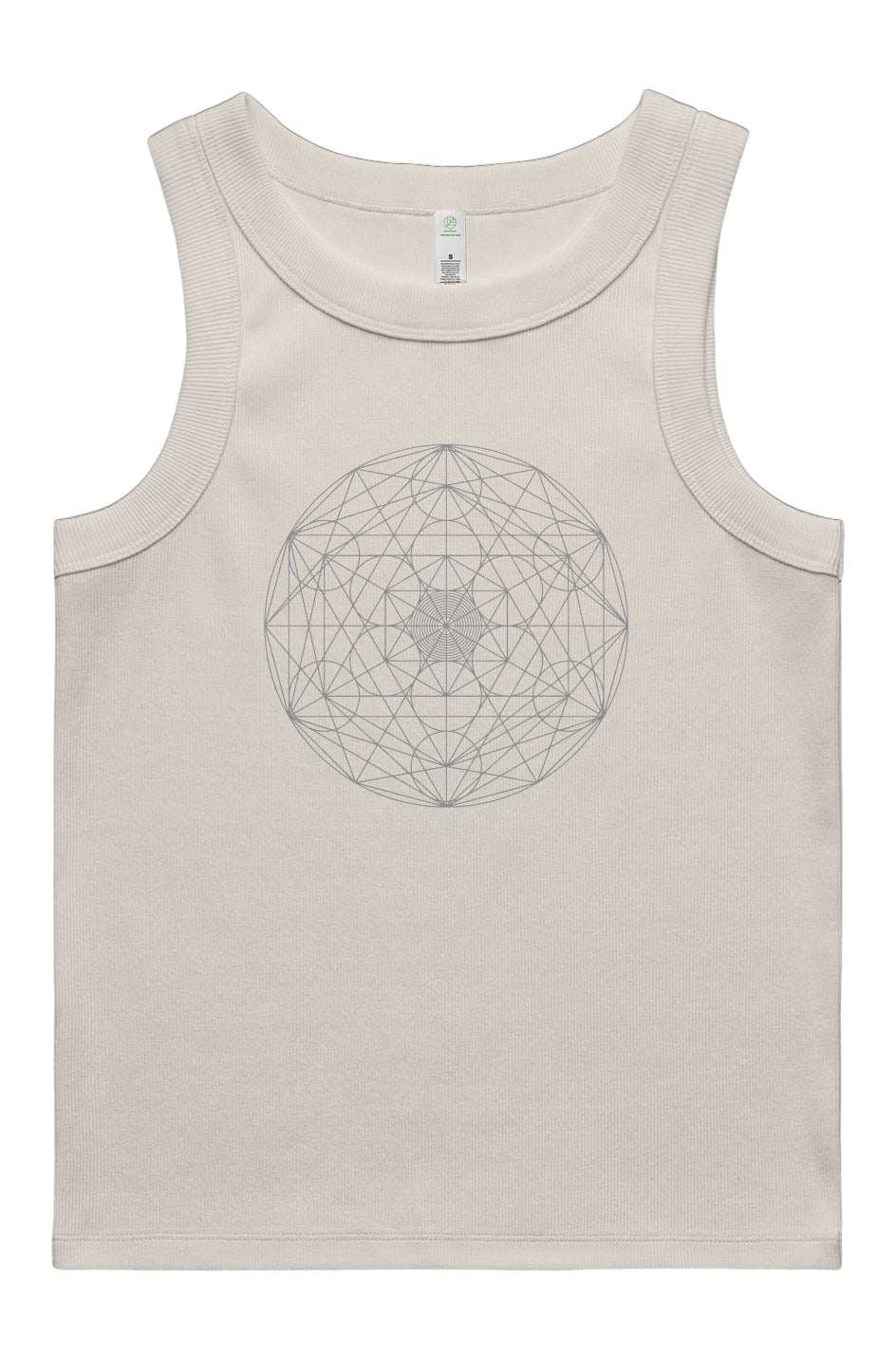 Women's Rib Tank   Genetics of the Universe   95% Organic Cotton