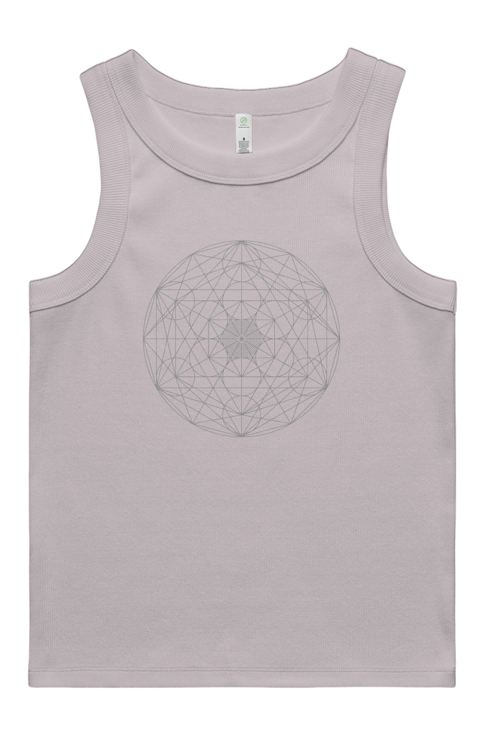 Women's Rib Tank   Genetics of the Universe   95% Organic Cotton