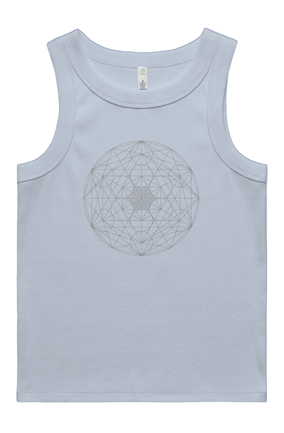 Women's Rib Tank   Genetics of the Universe   95% Organic Cotton