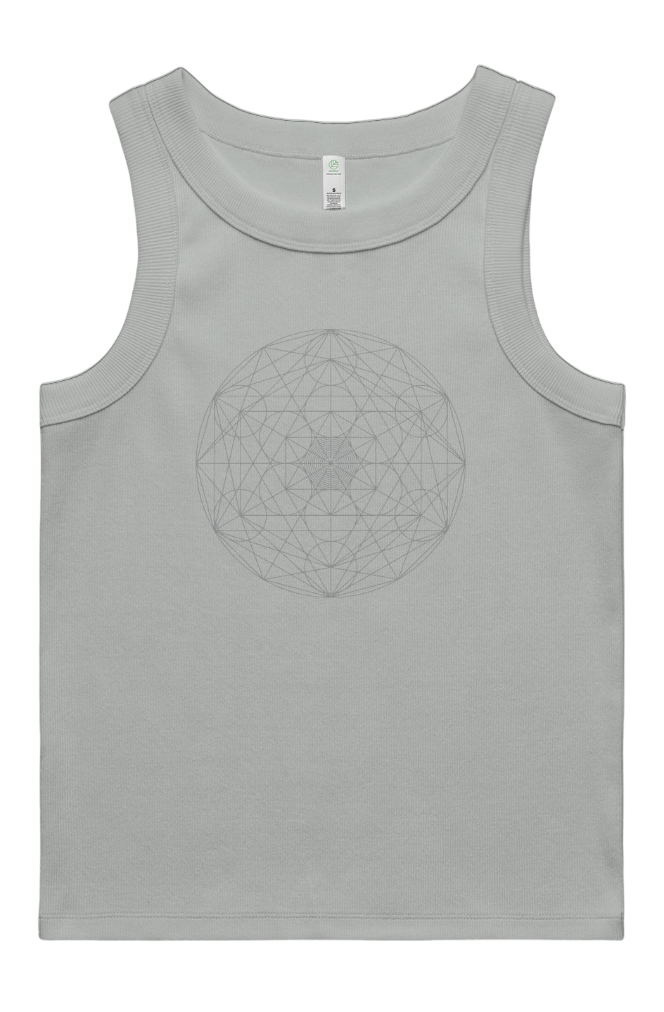 Women's Rib Tank   Genetics of the Universe   95% Organic Cotton