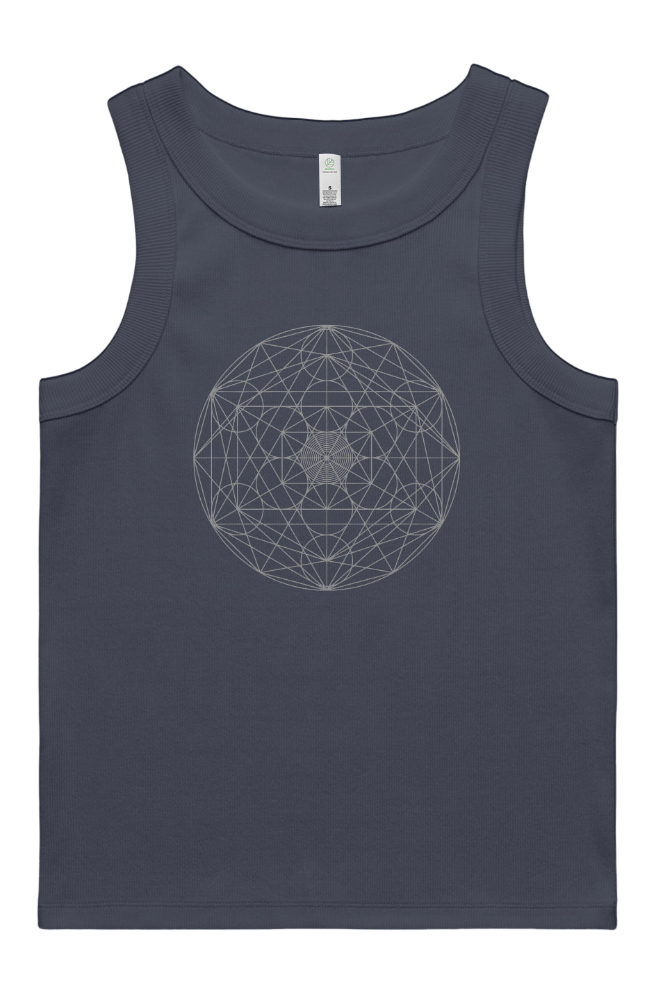 Women's Rib Tank   Genetics of the Universe   95% Organic Cotton