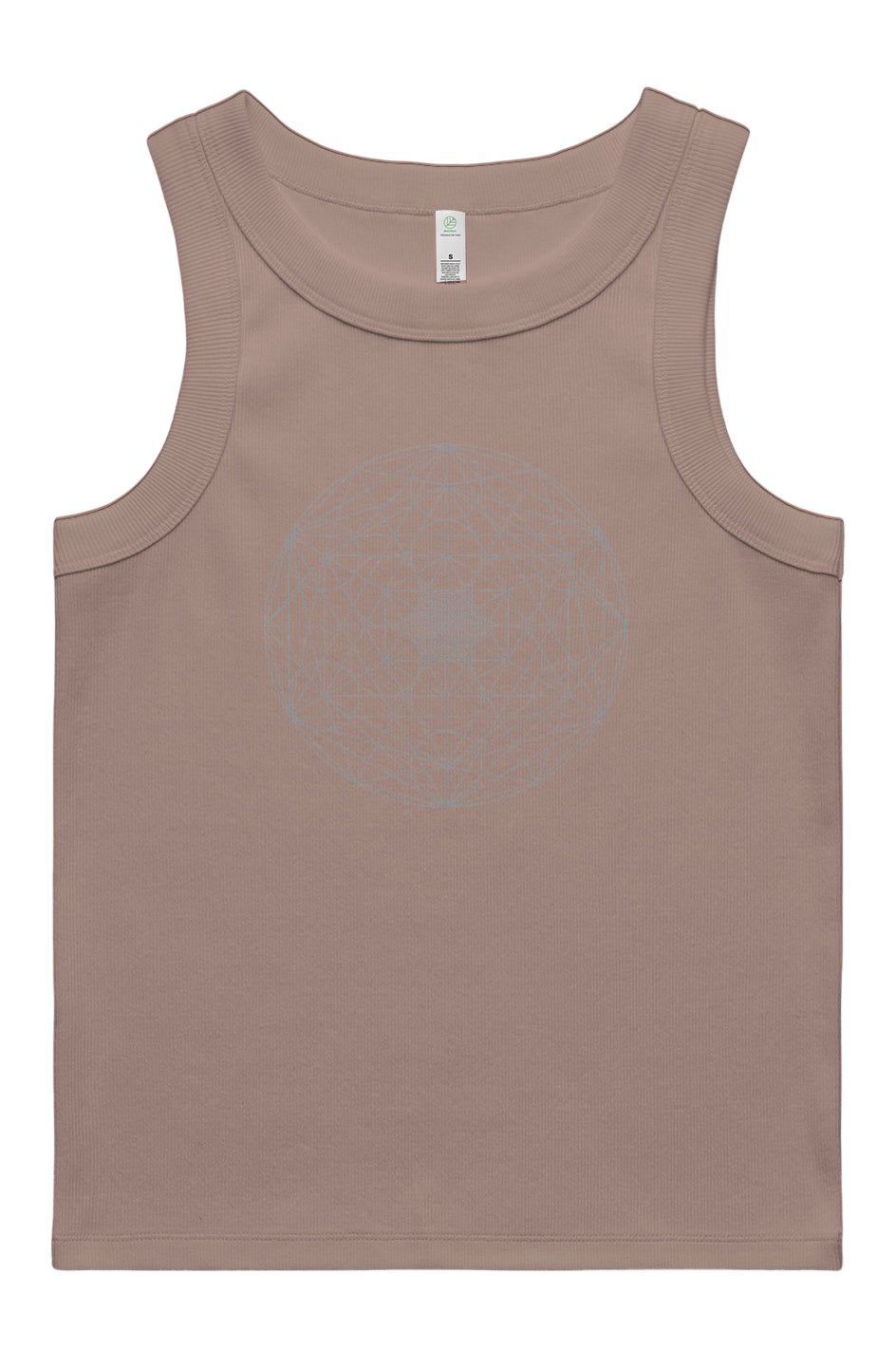 Women's Rib Tank   Genetics of the Universe   95% Organic Cotton