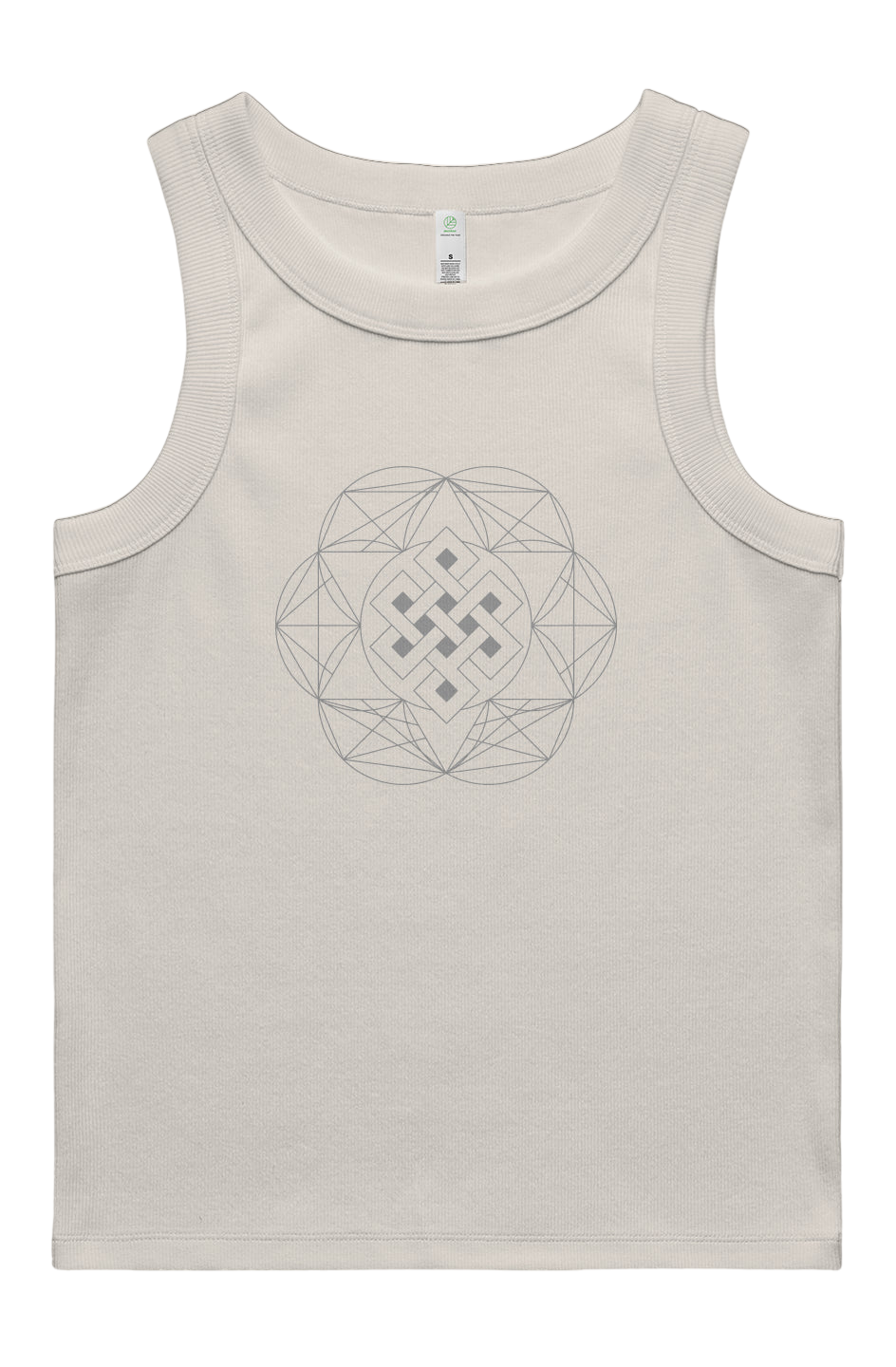 Women's Rib Tank   Cosmic Gnosis   95% Organic Cotton