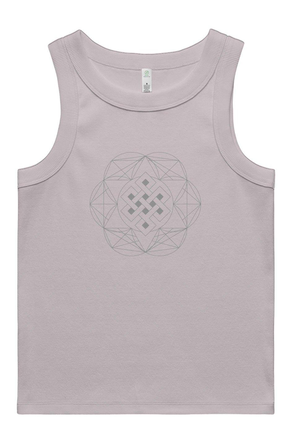 Women's Rib Tank   Cosmic Gnosis   95% Organic Cotton