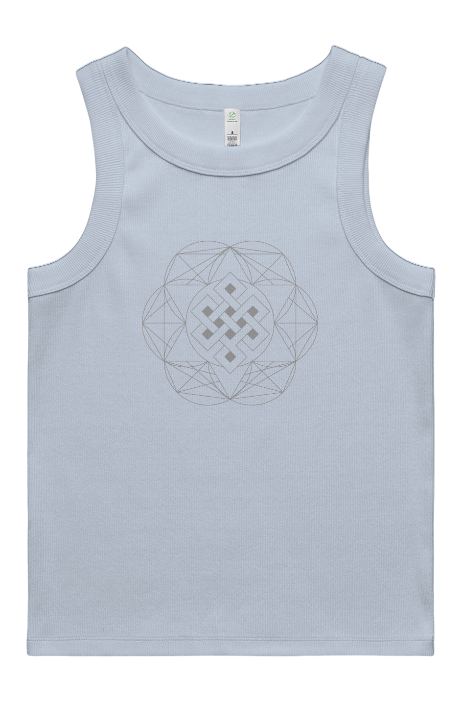 Women's Rib Tank   Cosmic Gnosis   95% Organic Cotton