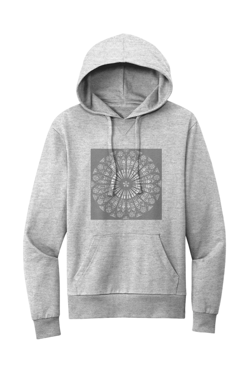 Women's French Terry Hoodie   Strasbourg Rose   100% Organic Cotton