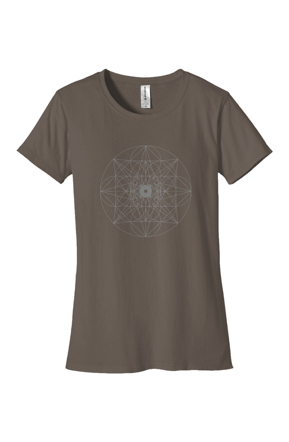 Women's Fitted T-Shirt   Web of Creation   100% Organic Cotton