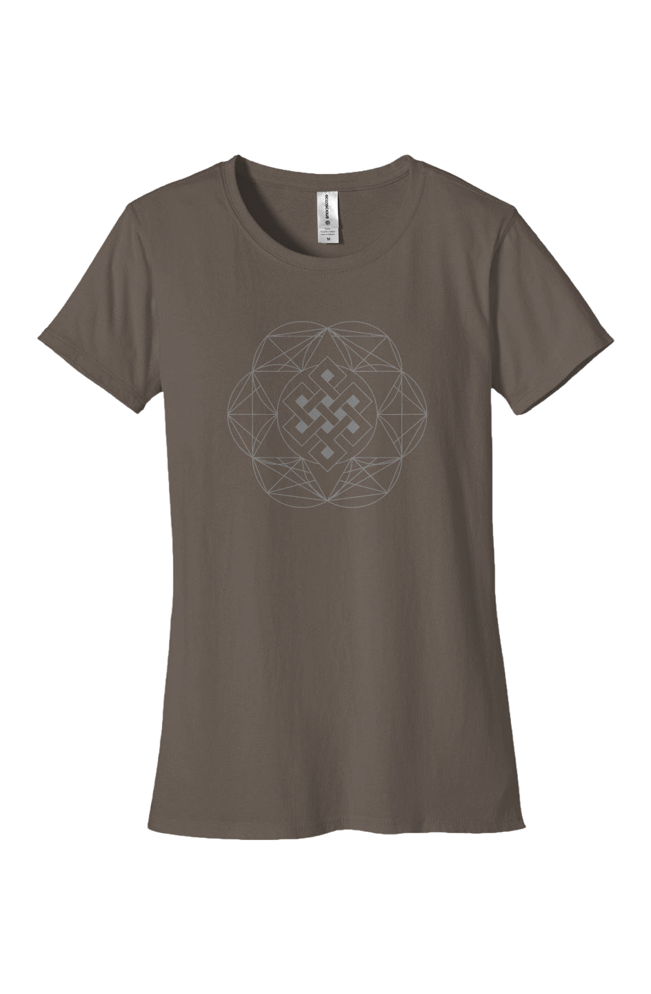 Women's Fitted T-Shirt   Cosmic Gnosis   100% Organic Cotton