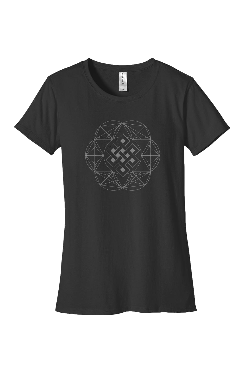 Women's Fitted T-Shirt   Cosmic Gnosis   100% Organic Cotton