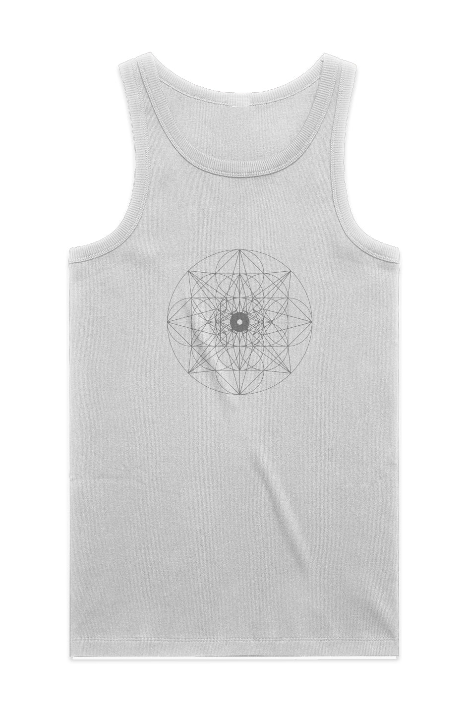 Cosmic Gnosis Men's Ribbed Tank-100% Organic Cotton