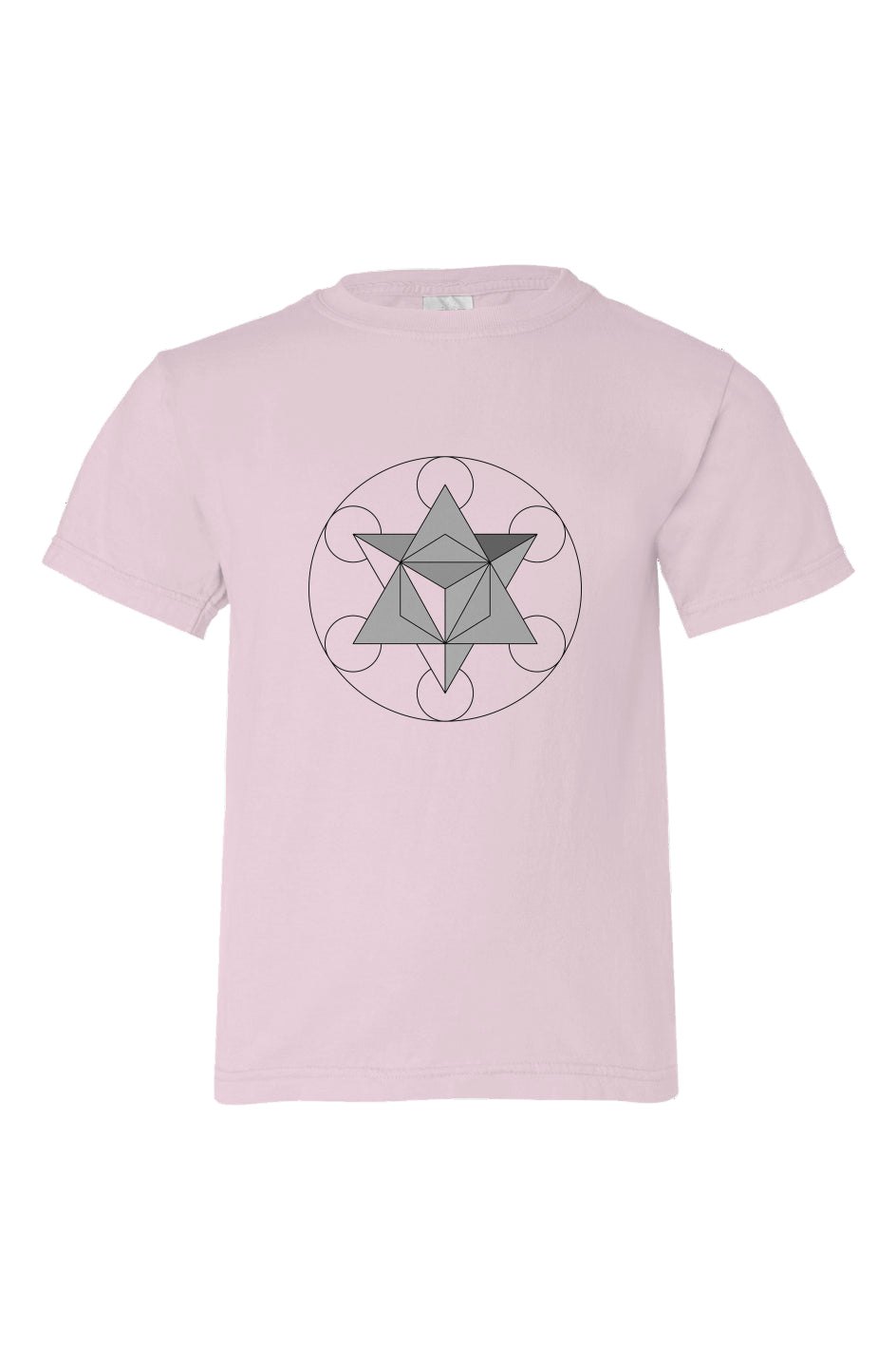Primordial Force Merkaba Kids T Shirt- 100% Organic Cotton