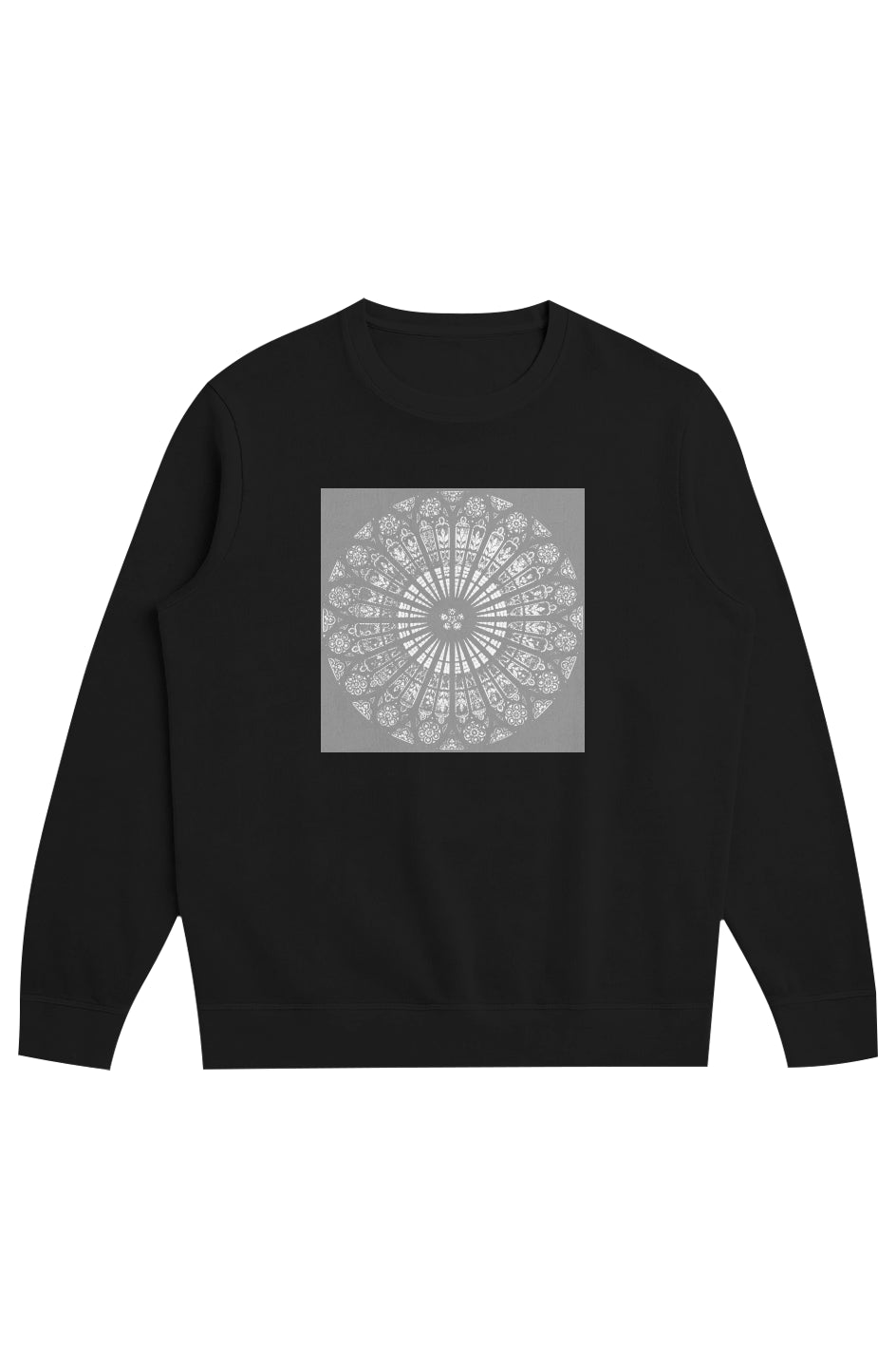 Strasbourg Rose Men's Midweight French Terry Crew- 100% Organic Cotton