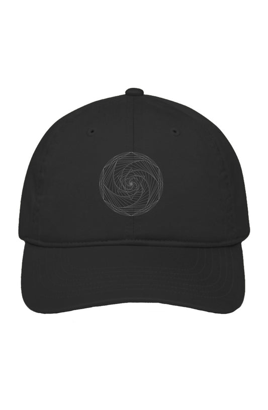 Spiral Merkaba  Baseball Cap Lightweight- 100% Organic Cotton