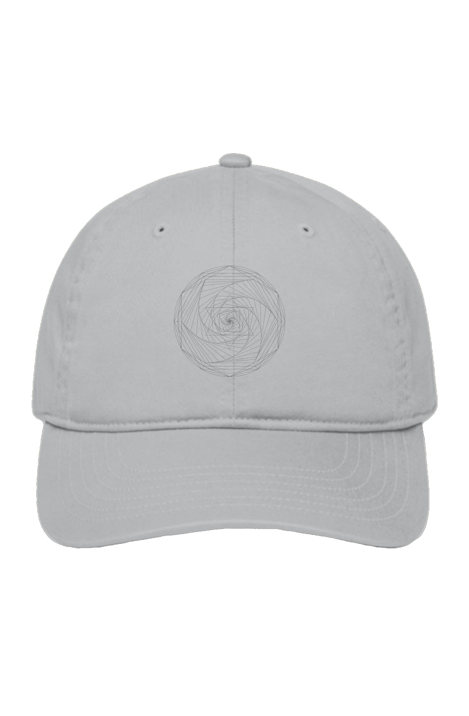 Spiral Merkaba Baseball Cap Lightweight 100% Certified Organic Cotton