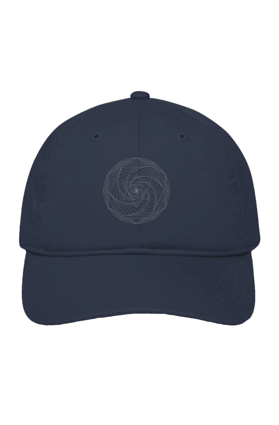 Spiral Merkaba Baseball Cap Lightweight 100% Certified Organic Cotton