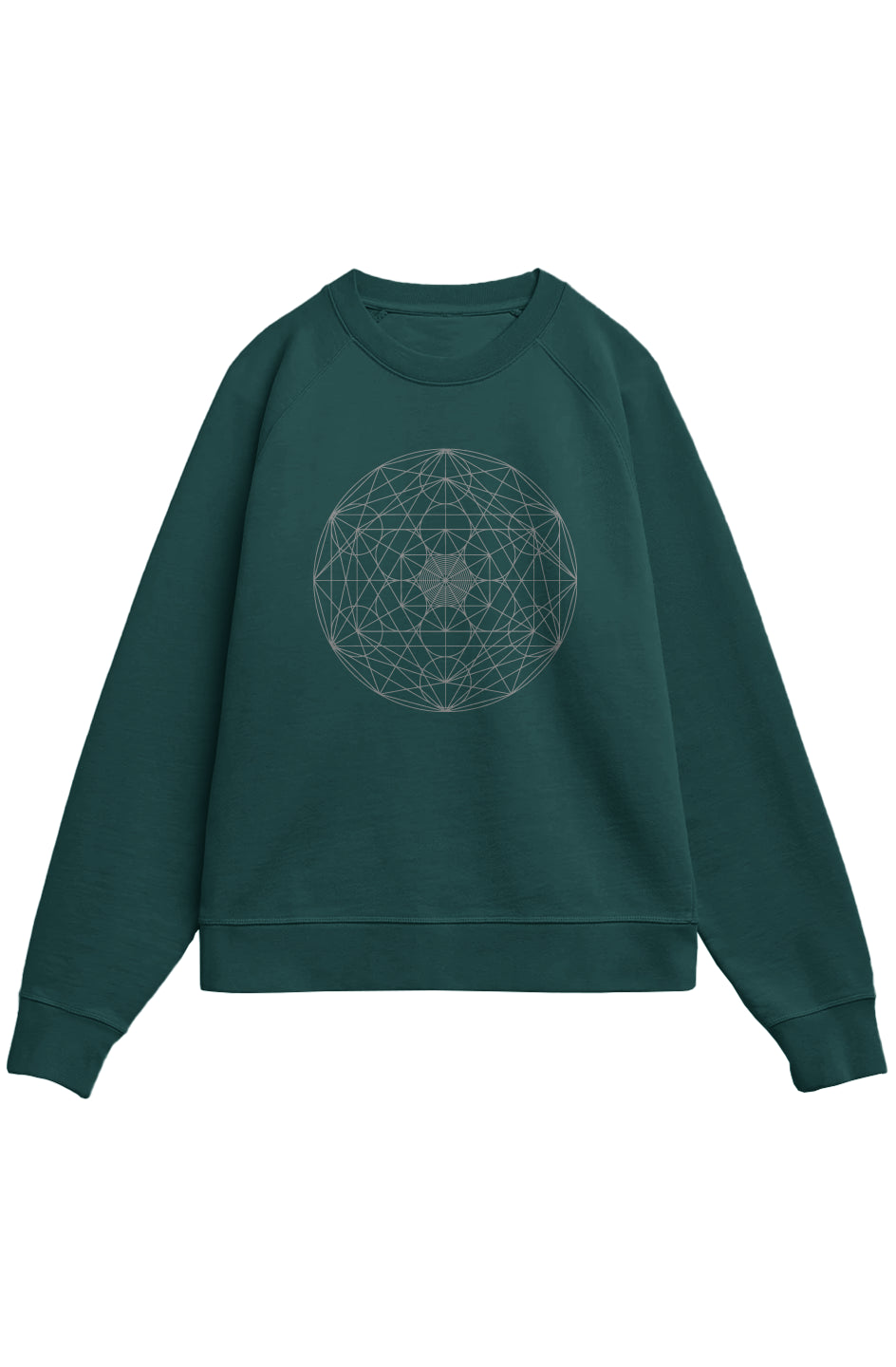 Genetics of the Universe  Men's Ultra-Heavyweight French Terry Crew- 100% Organic Cotton