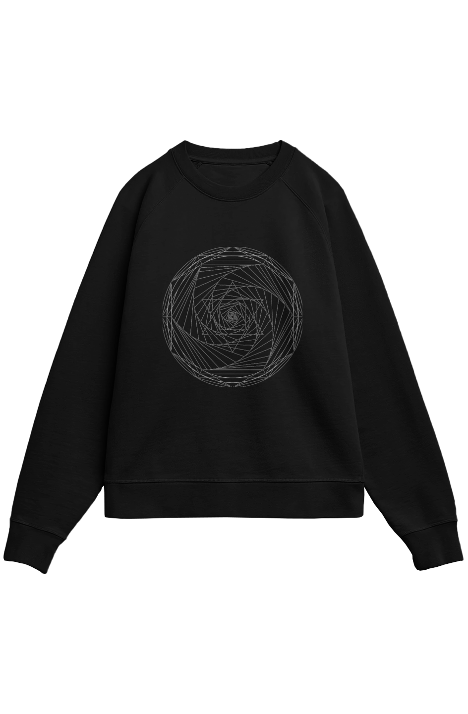 Spiral Merkaba Mens Ultra-Heavyweight French Terry