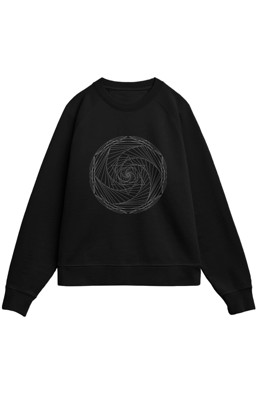 Spiral Merkaba Mens Ultra-Heavyweight French Terry
