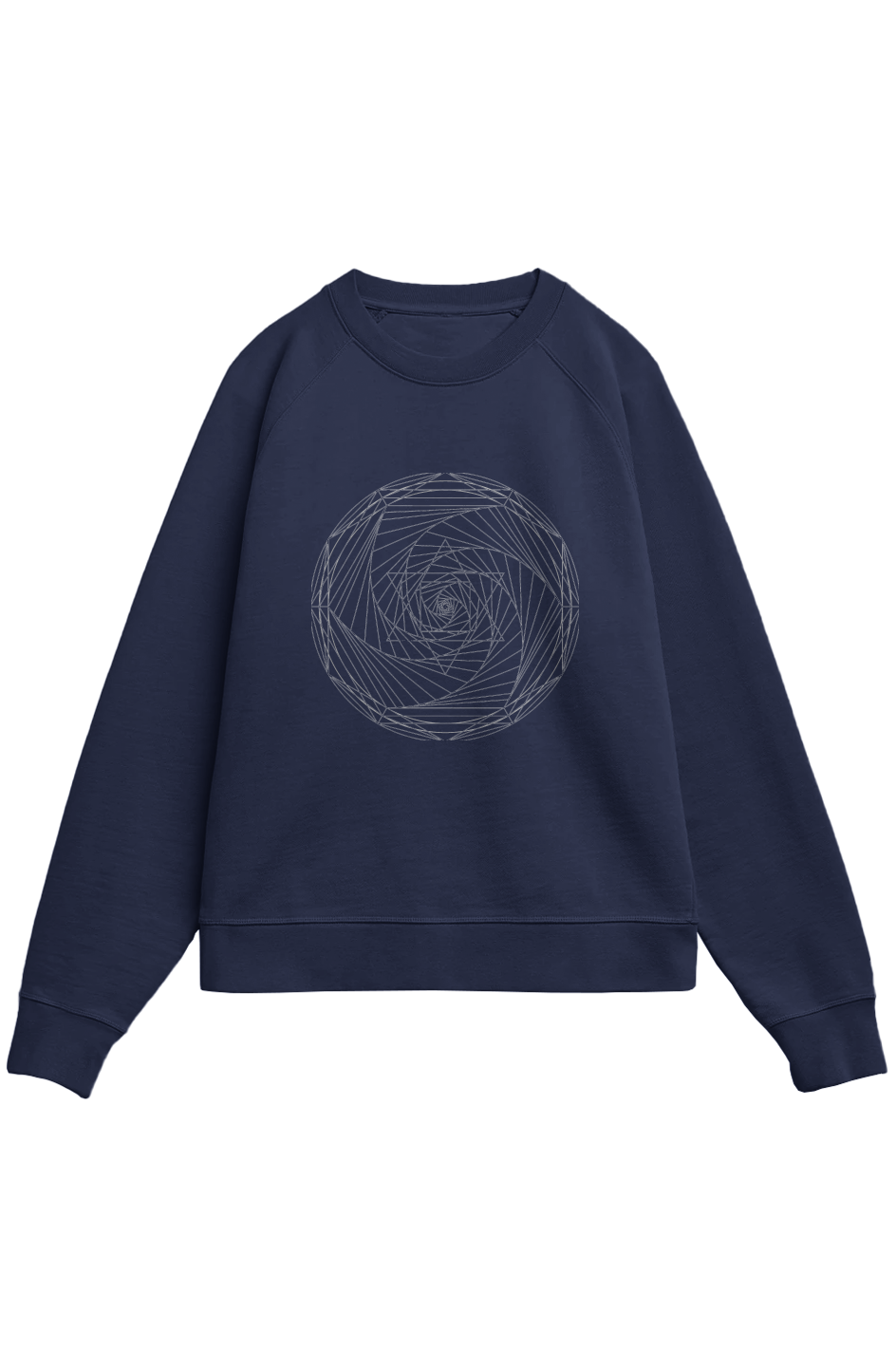 Spiral Merkaba Mens Ultra-Heavyweight French Terry