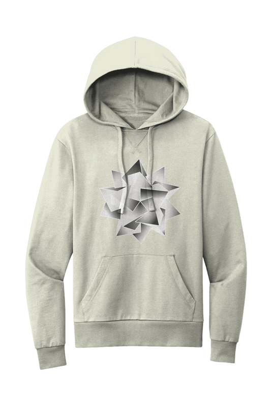 Icosahedron Women's French Terry Hoodie - 100% Organic Cotton - Wearable Alchemy