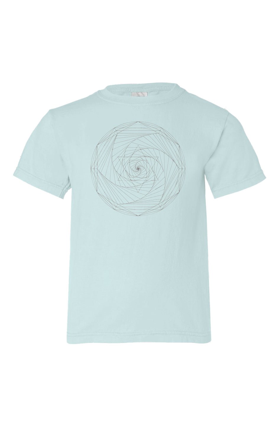 Kids T-Shirt Spiral Merkaba 100% Organic Cotton - Wearable Alchemy