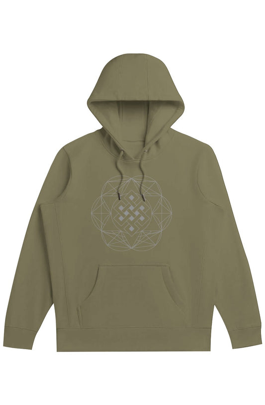 Men's Heavyweight Hoodie Cosmic Gnosis 100% Organic Cotton - Wearable Alchemy