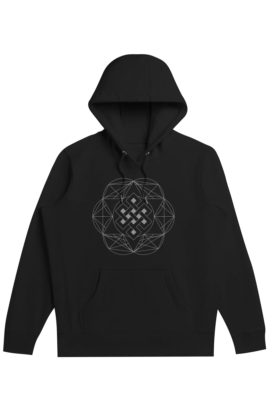 Men's Heavyweight Hoodie Cosmic Gnosis 100% Organic Cotton - Wearable Alchemy