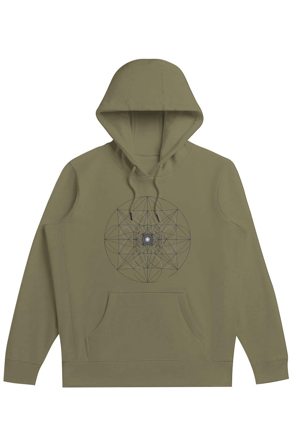 Men's Heavyweight Hoodie Web of Creation 100% Organic Cotton - Wearable Alchemy