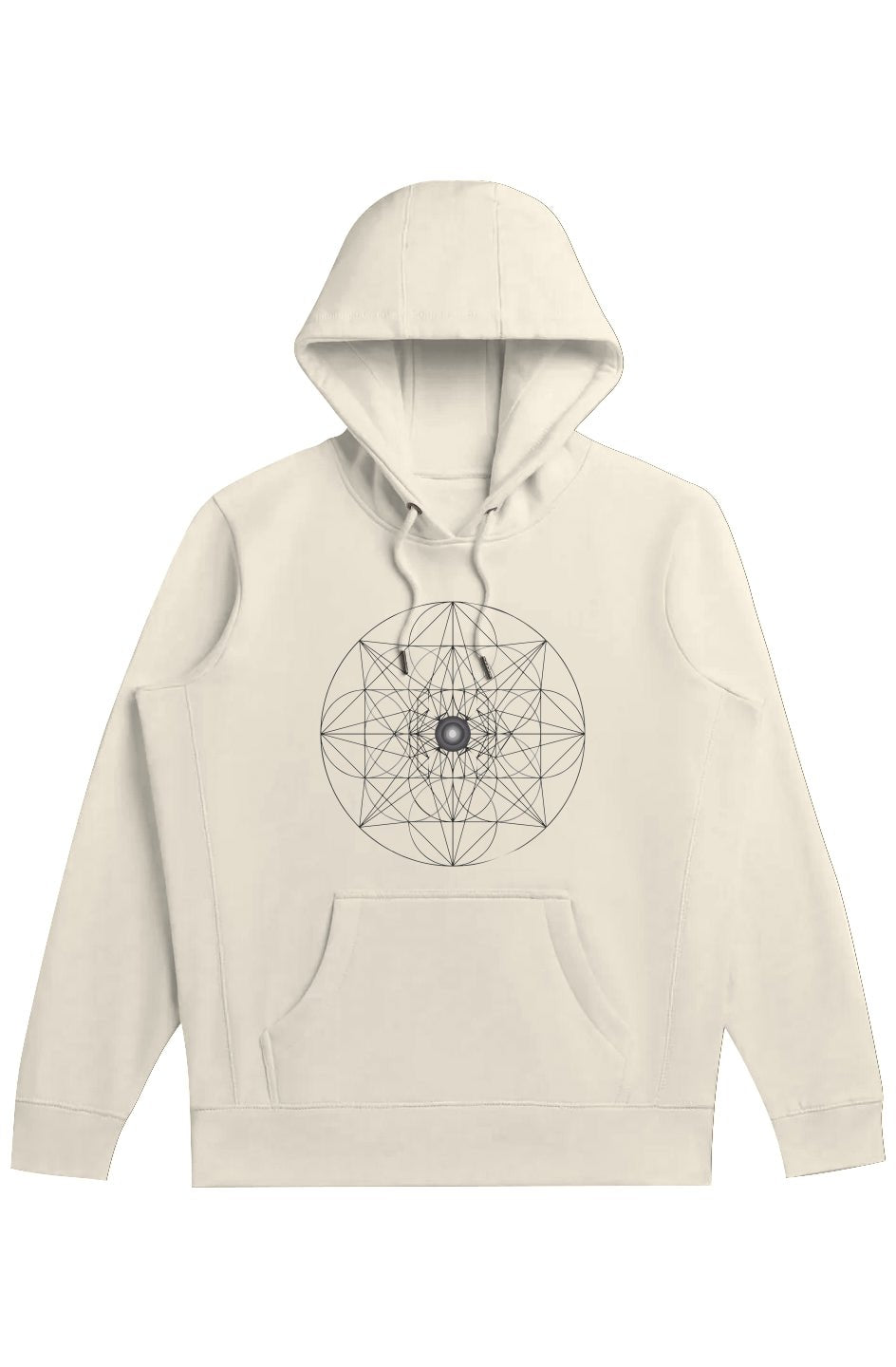 Men's Heavyweight Hoodie Web of Creation 100% Organic Cotton - Wearable Alchemy