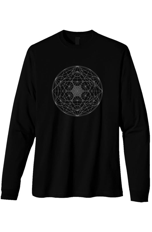 Men's Heavyweight Long Sleeve T-Shirt Genetics of the Universe 100% Organic Cotton - Wearable Alchemy