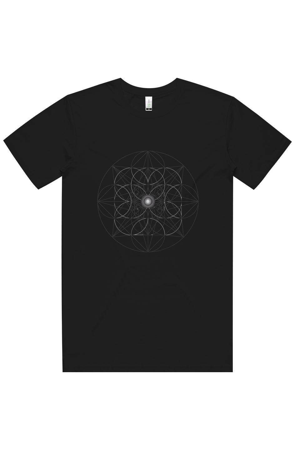 Men's Regular Fit T-Shirt Web of Creation 100% Organic Cotton - Wearable Alchemy