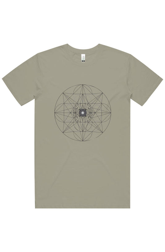 Men's Regular Fit T-Shirt Web of Creation 100% Organic Cotton - Wearable Alchemy