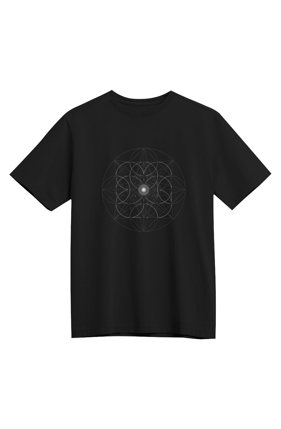 Men's Relaxed Fit T-Shirt Web of Creation 100% Organic Cotton - Wearable Alchemy