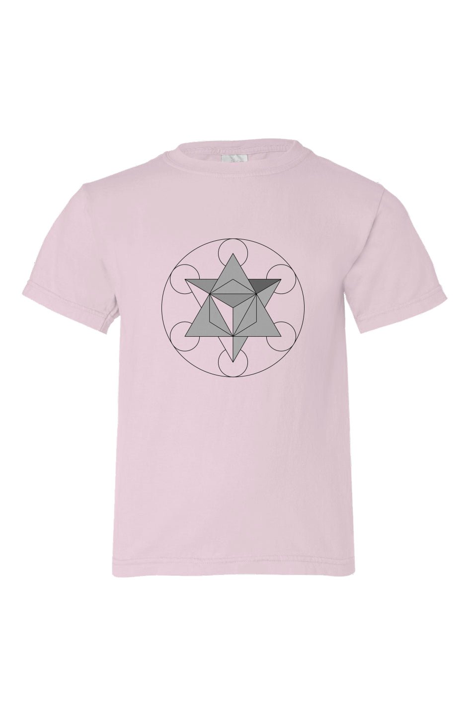 Primordial Force Merkaba Kids T Shirt 100% Organic Cotton - Wearable Alchemy