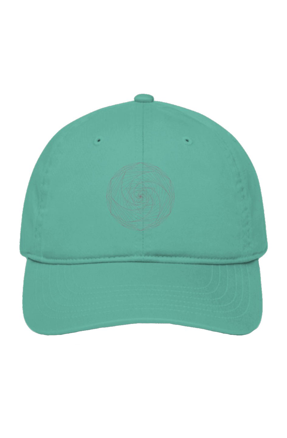Spiral Merkaba Baseball Cap Lightweight 100% Certified Organic Cotton - Wearable Alchemy