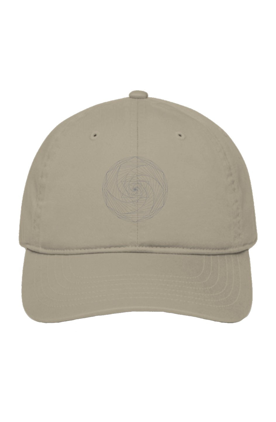 Spiral Merkaba Baseball Cap Lightweight 100% Certified Organic Cotton - Wearable Alchemy