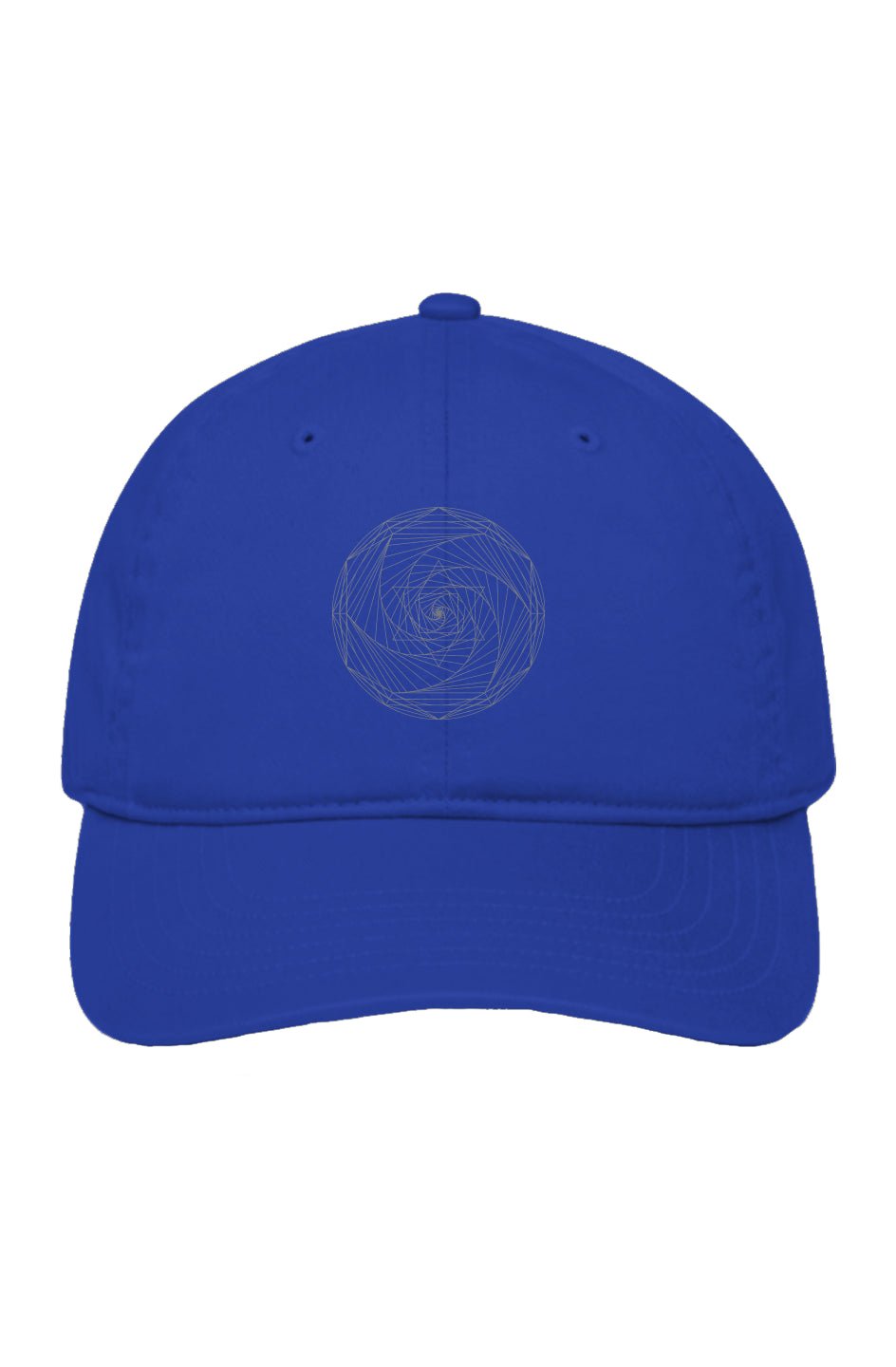 Spiral Merkaba Baseball Cap Lightweight 100% Certified Organic Cotton - Wearable Alchemy