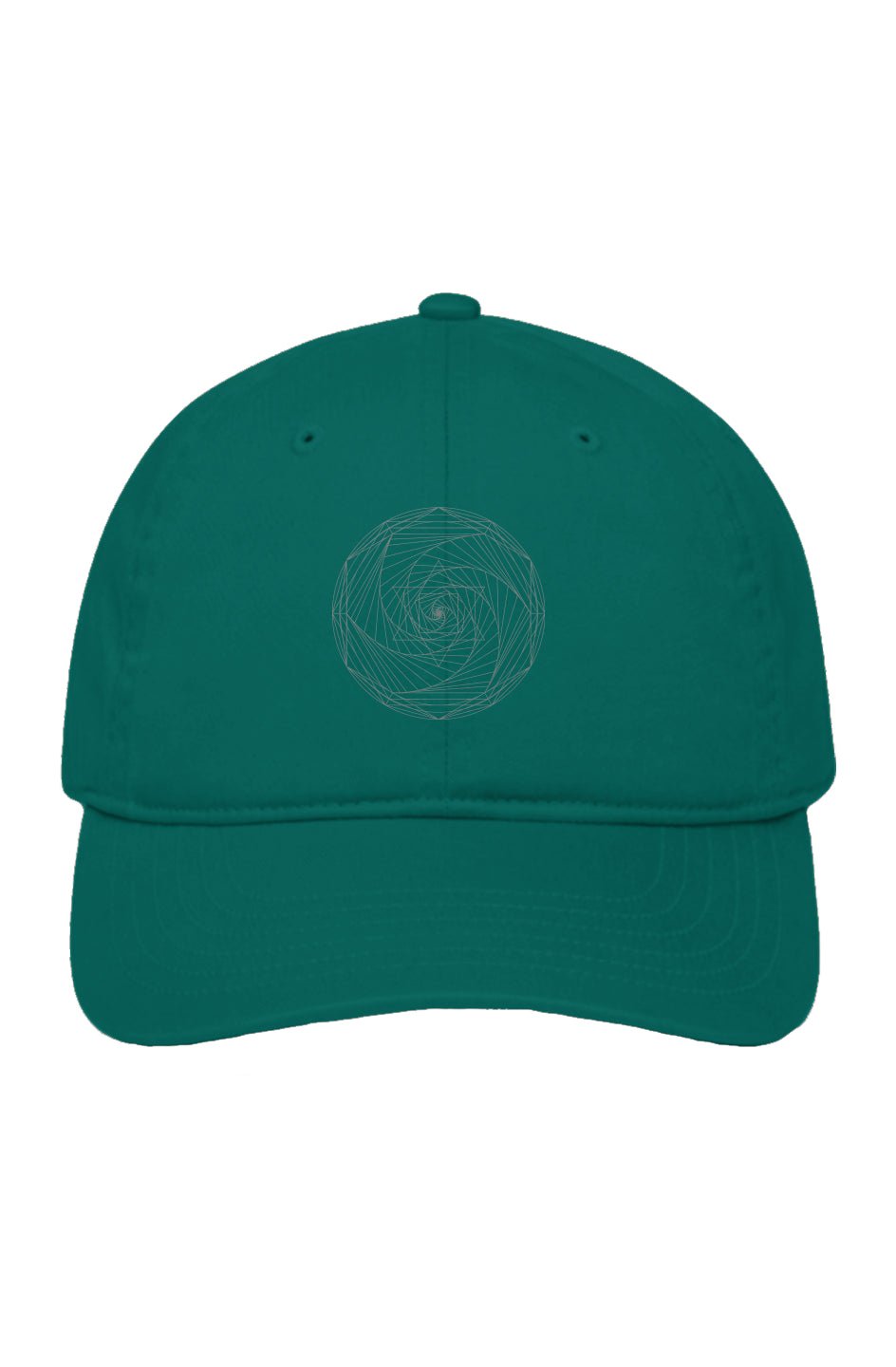 Spiral Merkaba Baseball Cap Lightweight 100% Certified Organic Cotton - Wearable Alchemy