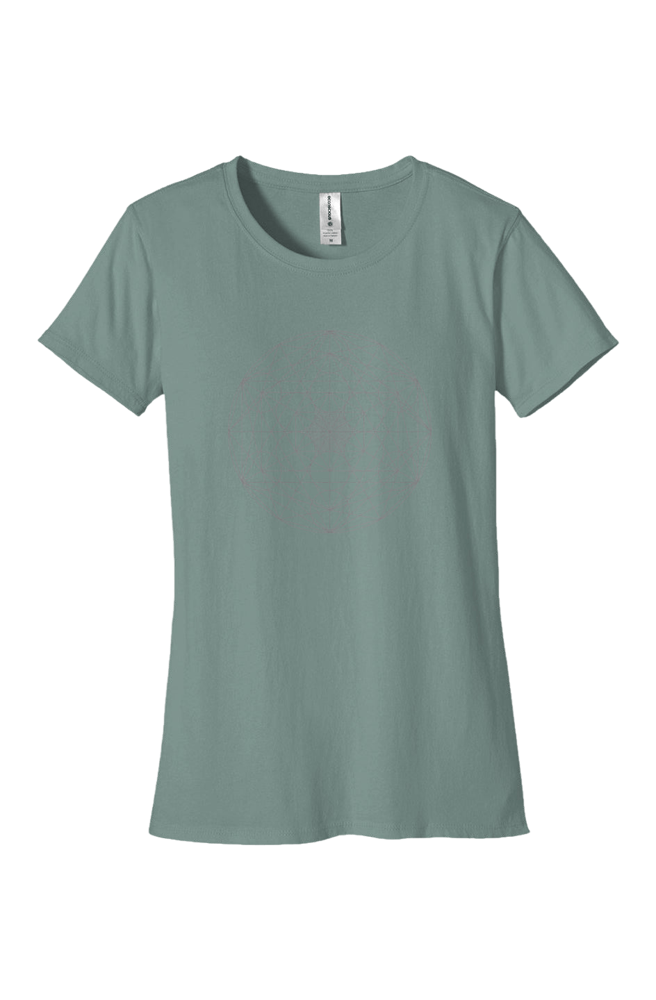 Women's Fitted T-Shirt Genetics of the Universe 100% Organic Cotton - Wearable Alchemy