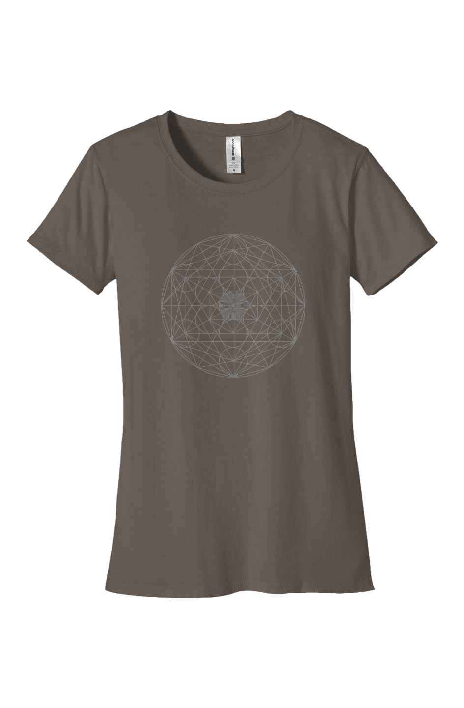Women's Fitted T-Shirt Genetics of the Universe 100% Organic Cotton - Wearable Alchemy