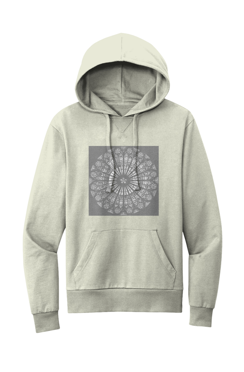 Women's French Terry Hoodie Strasbourg Rose 100% Organic Cotton - Wearable Alchemy